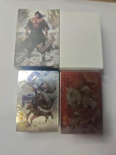 龙虎卡牌-八二场（满200元包邮，无佣金，每周六结拍，欢迎送拍） - 【原封套卡】镜面套卡  卡德曼 铁拳东水浒 一、二弹