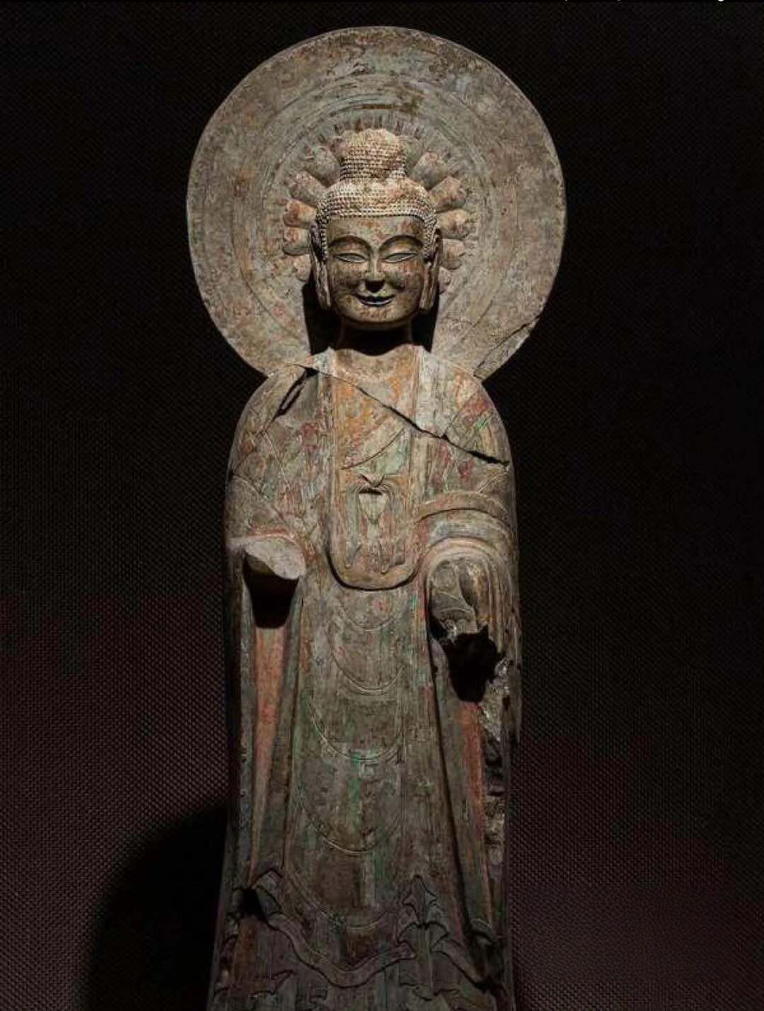 【藏家珍品】2001年故宫珍藏《古代佛像》小全张