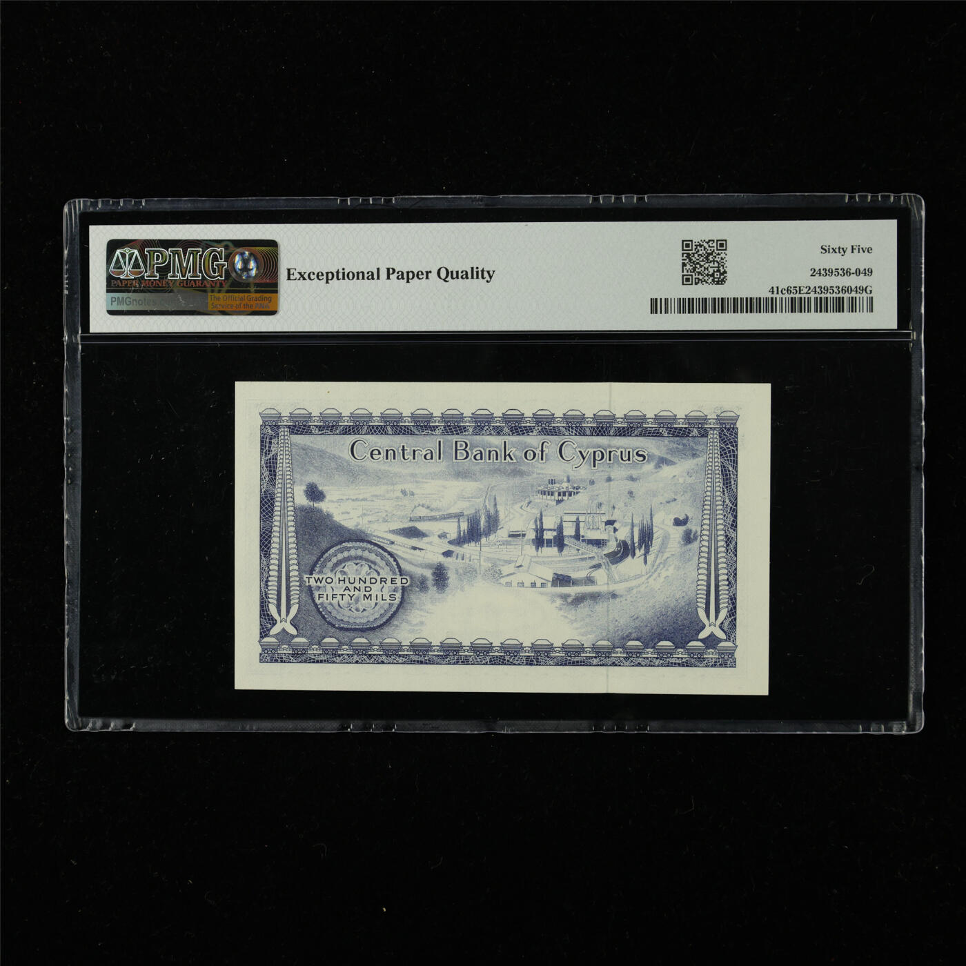 【亘邦集藏】第226期拍卖 1975-82年 塞浦路斯250米尔 PMG 65EPQ R/77 036176