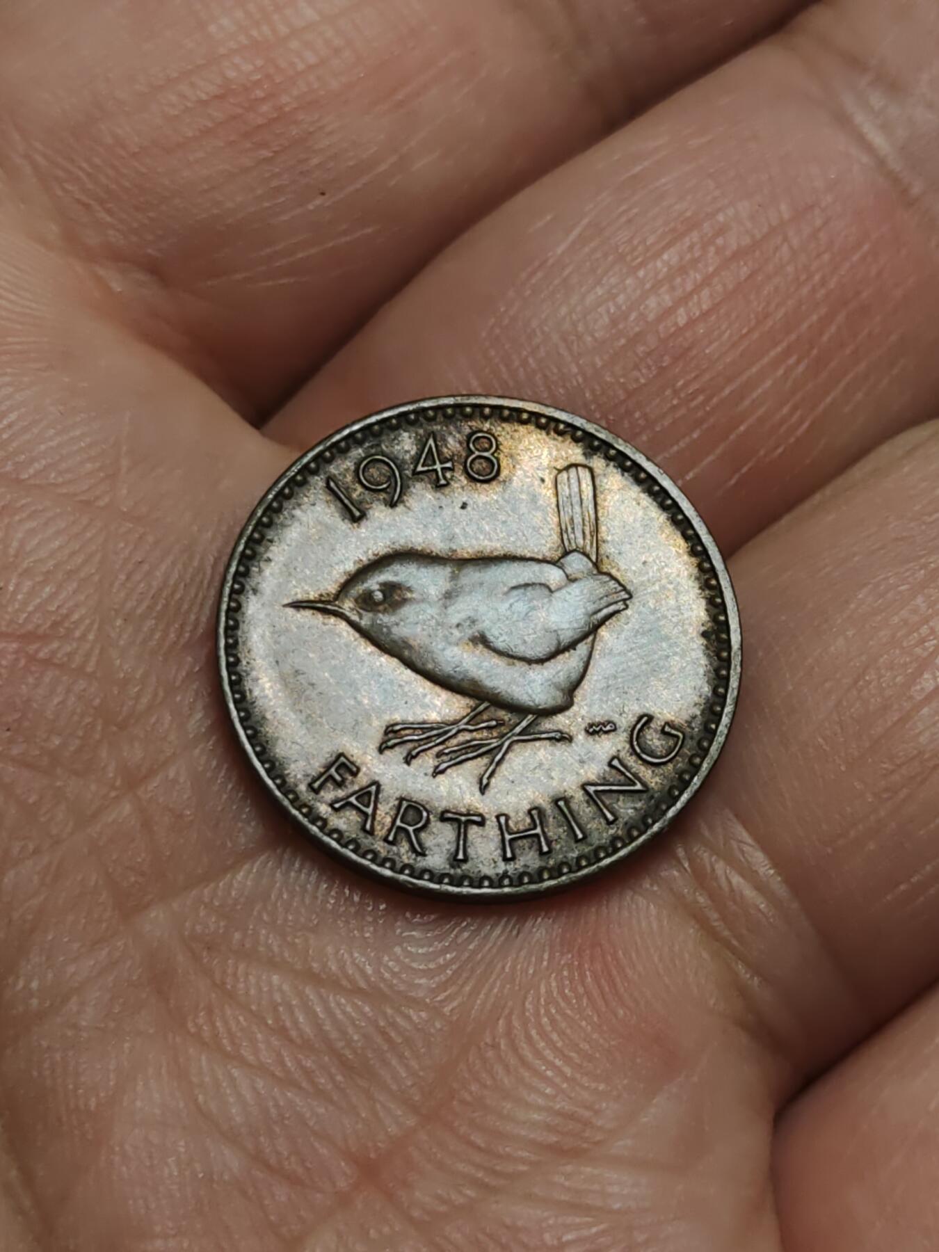 2026年第四十三场(总第二百一十二场）外国好品散币场(免佣金) 带光好品–英国🇬🇧1948年1法新(乔治六世第一版，关门年)