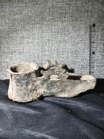 125期新疆红钱粟特钱币丝路钱币专场 - 新疆清代传世铁油灯