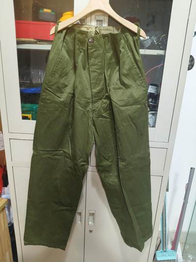 云宸嘉赏-勋臻佳藏四月精品甄选场次（低佣 一元一手） - su-M65式早期棉布裤子 全新正二号尺码