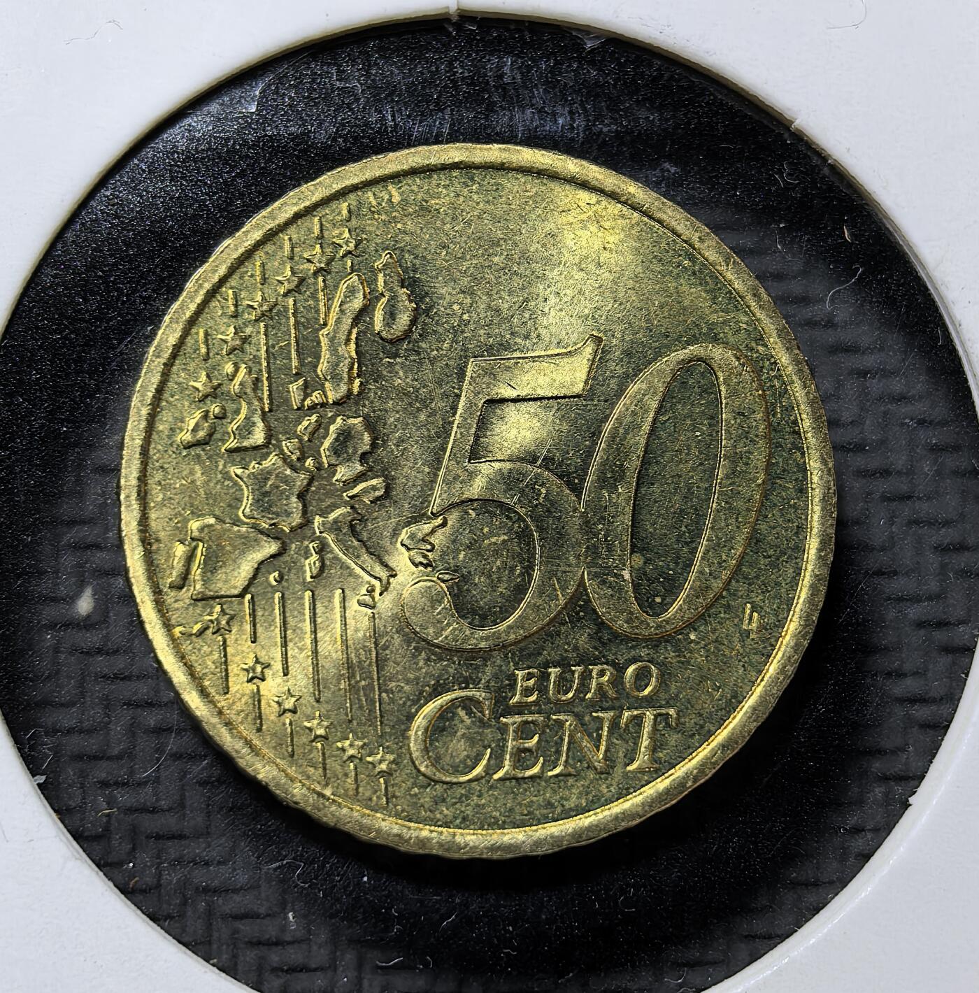 外国优质老铜币纪念币银币专场，周六晚上九点倒数截拍，满百包邮，周日发货,可寄存半年，喜欢朋友微信扫描二维码可直接参拍 原光法国播种女神50欧分，是欧元区首批流通币，见证法国加入欧元区与欧洲一体化进程。