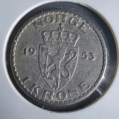 沼泽如烟--第1047场 - 挪威1953年1克朗