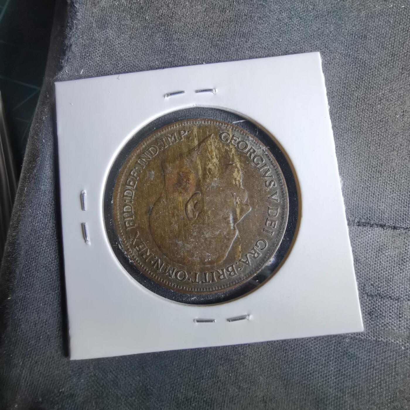 沼泽如烟--第1047场 英国1921年1便士