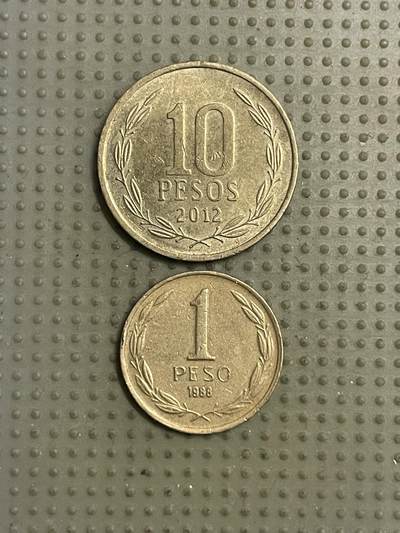 2026年第42场各国散币拍卖（总第192场） - 智利2枚