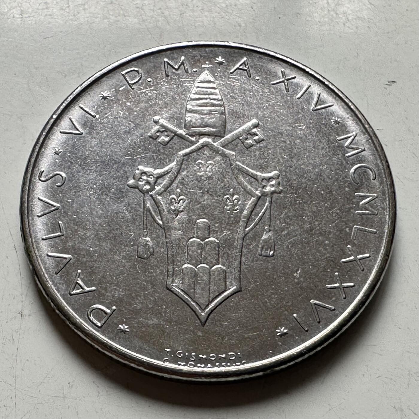 🌹外币初藏🌹🐯2026年第40场   每周二四六晚8️⃣点 世界钱币 梵蒂冈1976年100里拉