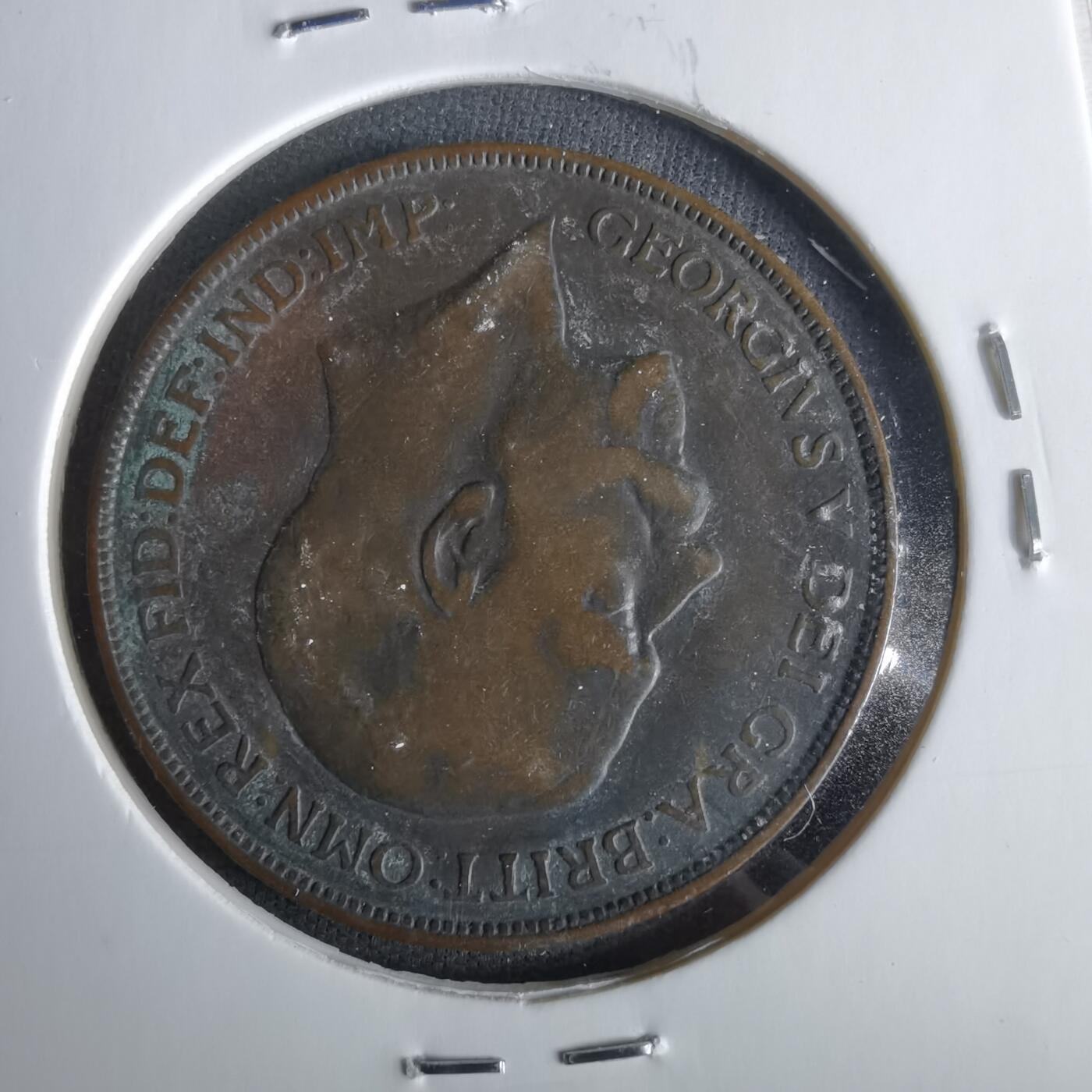 沼泽如烟--第1047场 英国1912年1便士