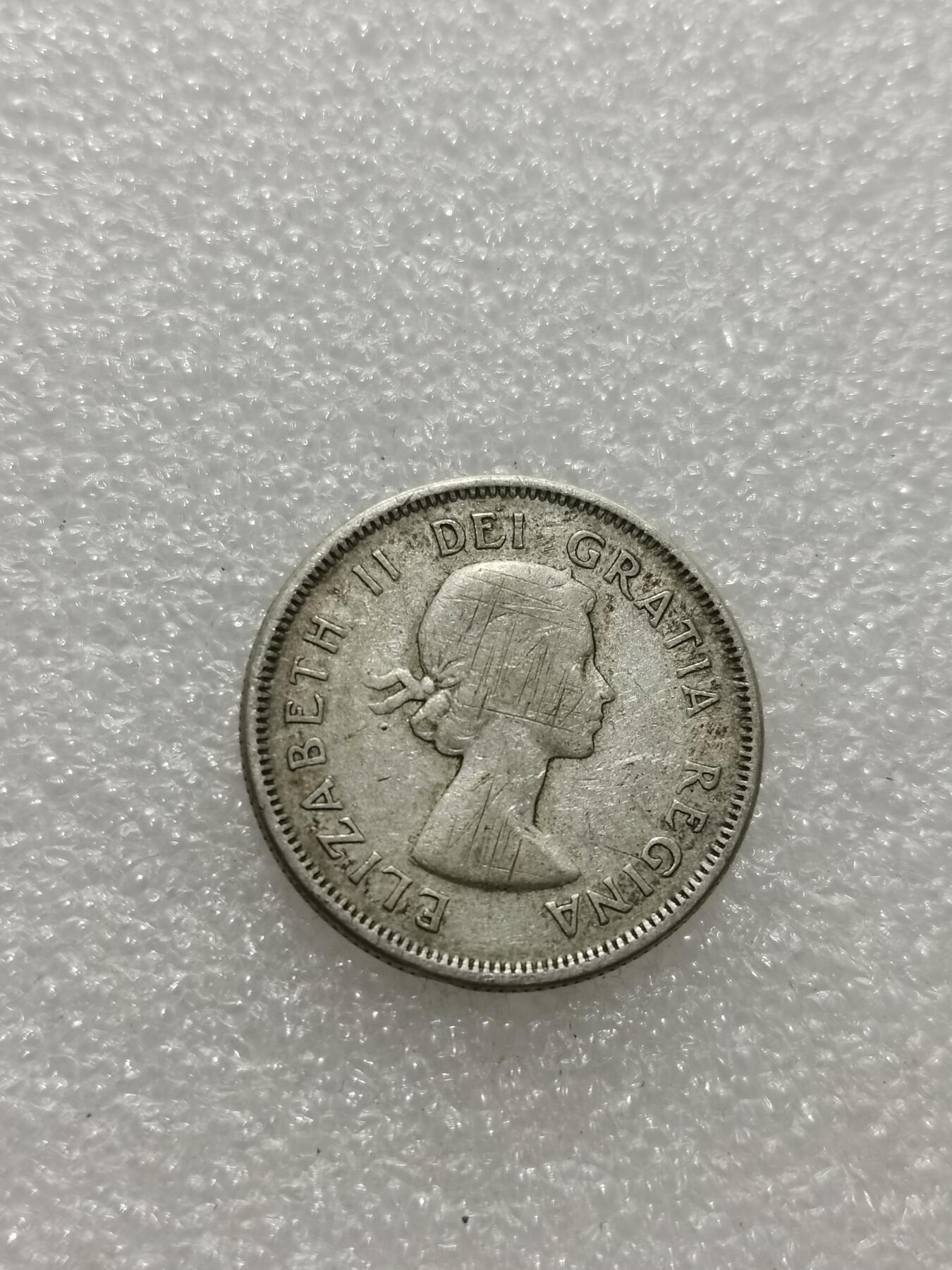 天下钱庄专场欢迎参拍 加拿大25分银币