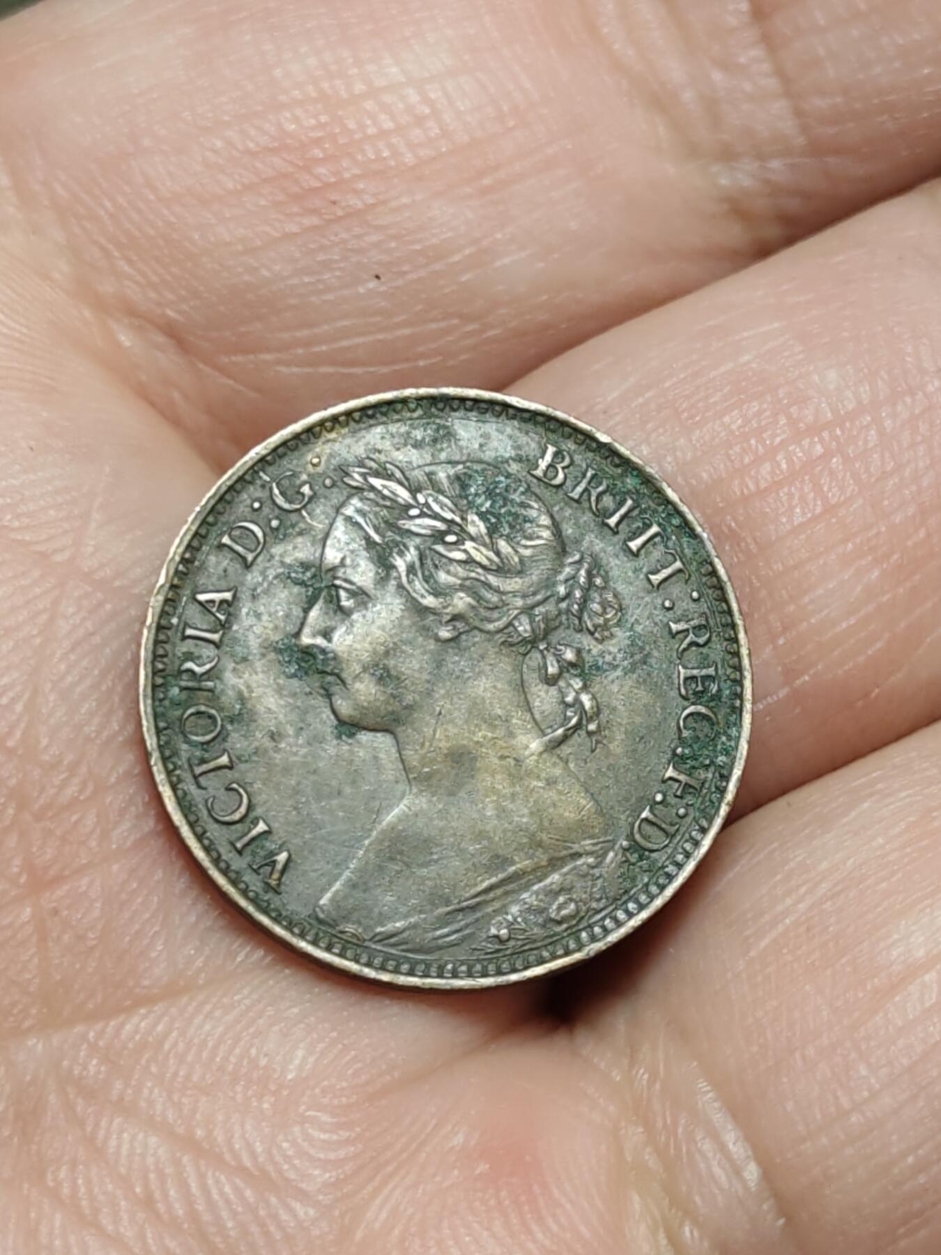 2026年第四十三场(总第二百一十二场）外国好品散币场(免佣金) 英国🇬🇧1893年1法新(维多利亚女王中年桂冠第二版)