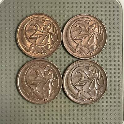 2026年第42场各国散币拍卖（总第192场） - 澳大利亚2分4枚