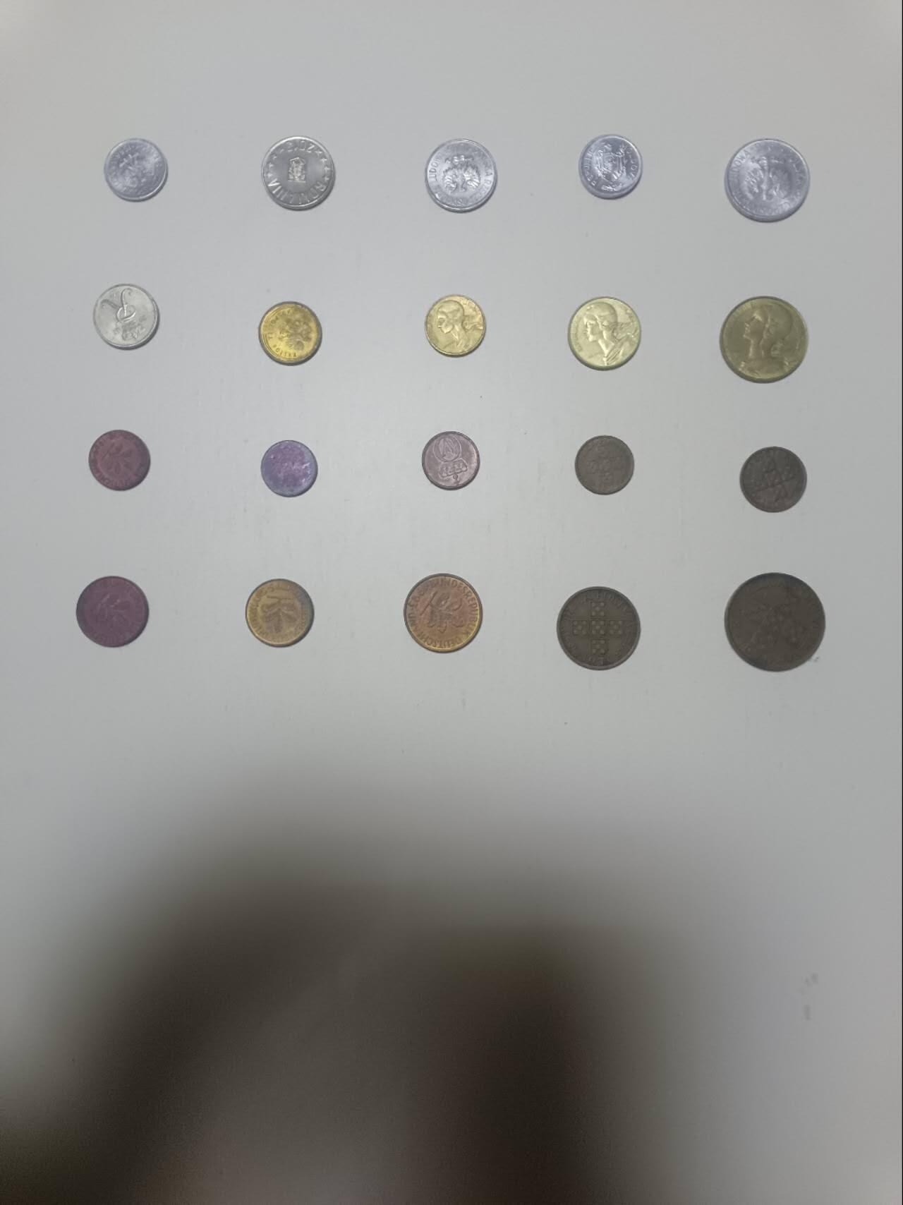 【20260412】非全新纸币和硬币第355场 欧洲国家20枚硬币