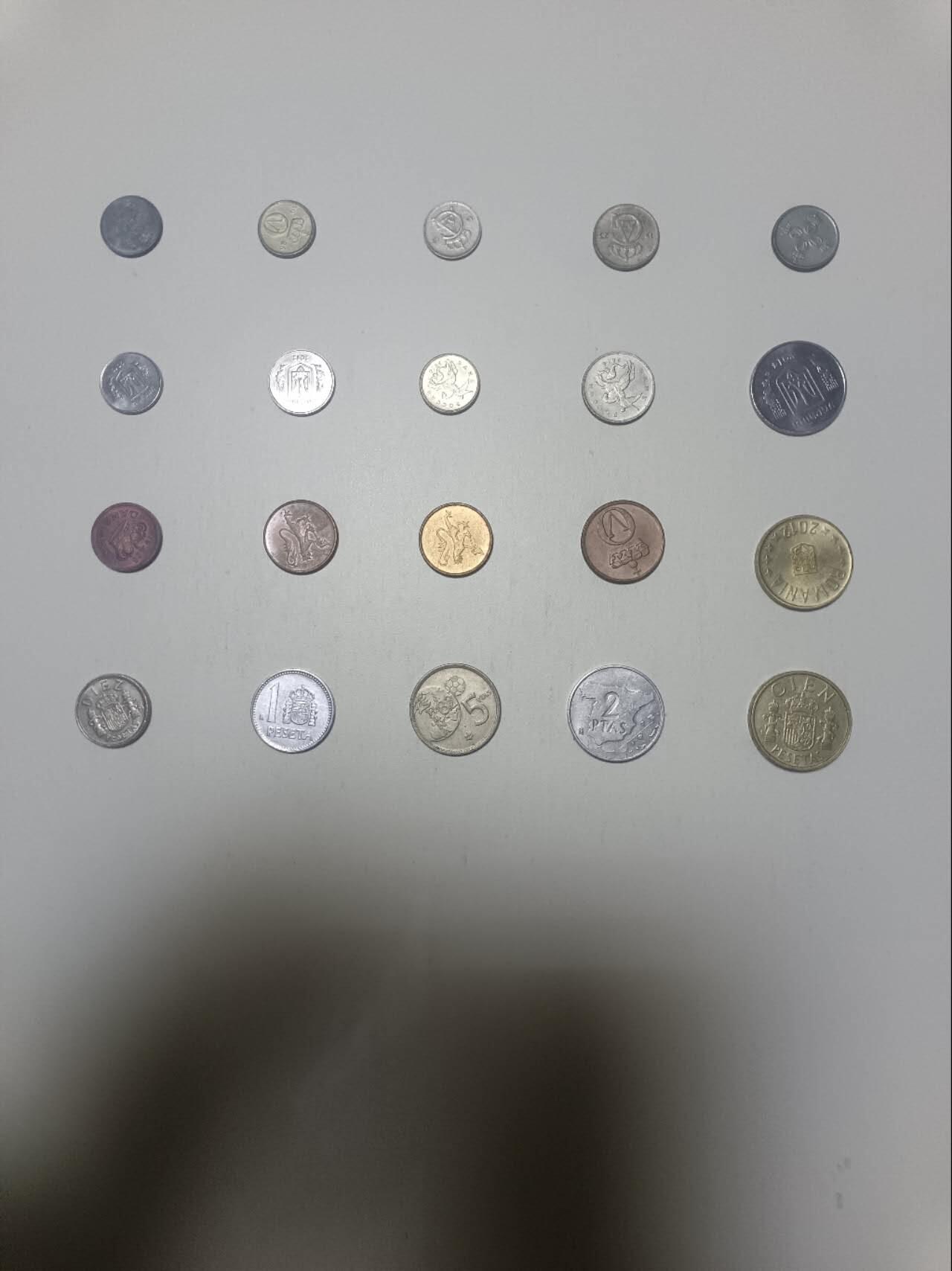 【20260412】非全新纸币和硬币第355场 欧洲国家20枚硬币