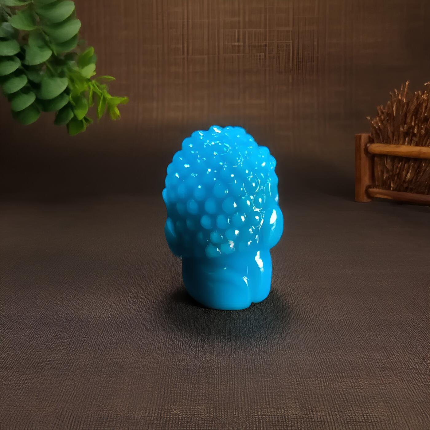 碧月说宝 君子怀瑾·当代和田玉清风专场(八) 全玉化顶瓷顶蓝松石宝宝佛