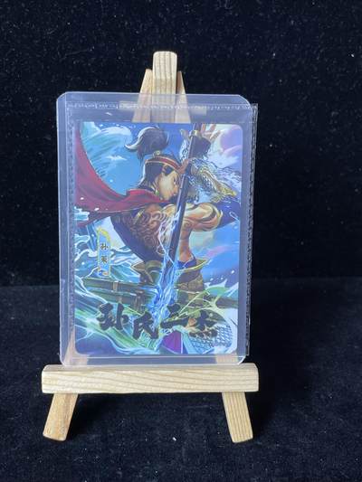 秋原瞳的小店第四十一期——盛夏的时光，即将如约而至 - 卡游卡游三国 PR095孙氏三杰孙策 原膜