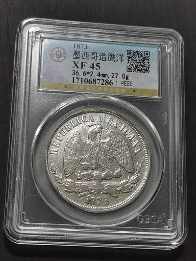 天下钱庄专场欢迎参拍 - 墨西哥天平鹰洋