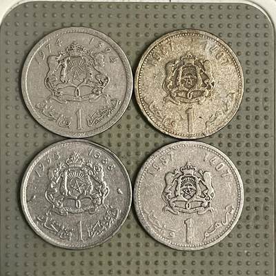 2026年第42场各国散币拍卖（总第192场） - 摩洛哥1迪拉姆4枚