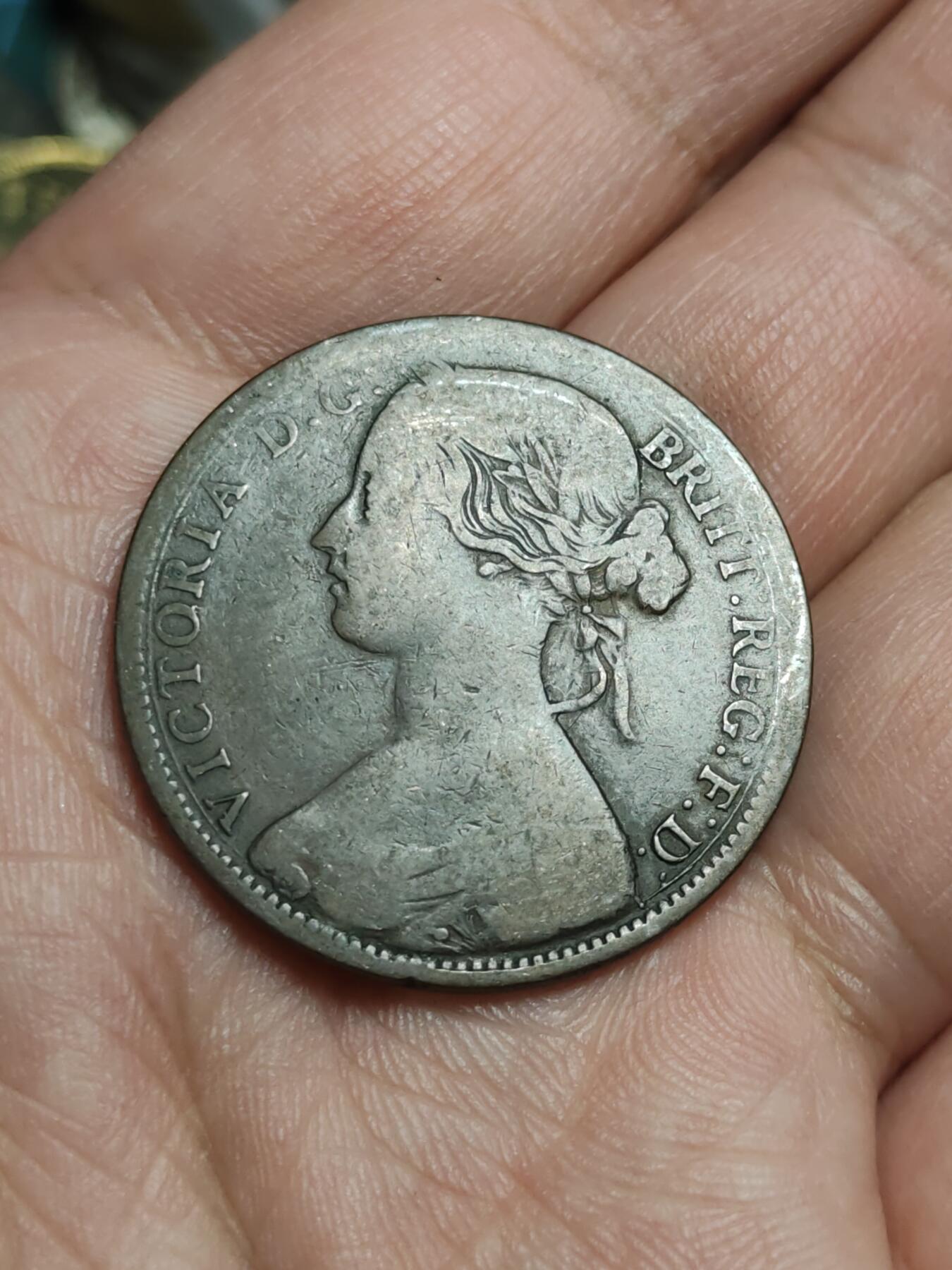 2026年第四十三场(总第二百一十二场）外国好品散币场(免佣金) 英国🇬🇧18651便士(维多利亚女王中年桂冠第二版)