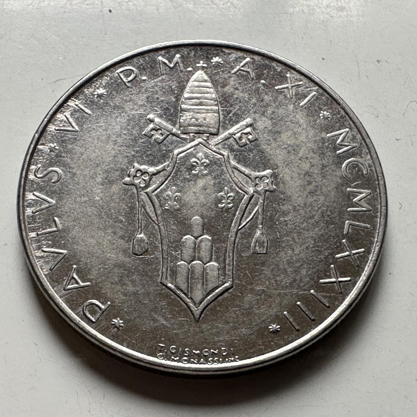 🌹外币初藏🌹🐯2026年第40场   每周二四六晚8️⃣点 世界钱币 梵蒂冈1973年50里拉