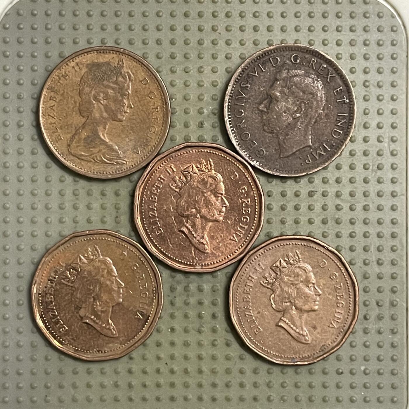 2026年第42场各国散币拍卖（总第192场） 加拿大1分5枚