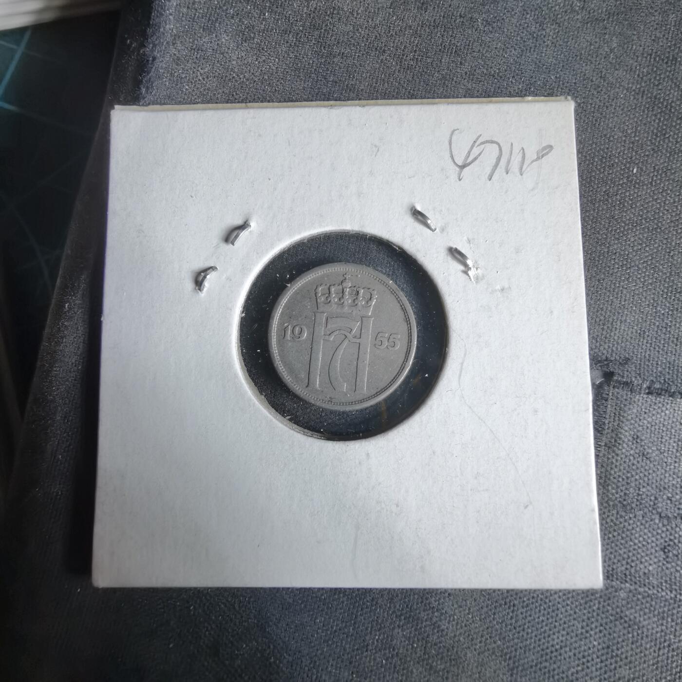 沼泽如烟--第1047场 挪威1955年10欧尔