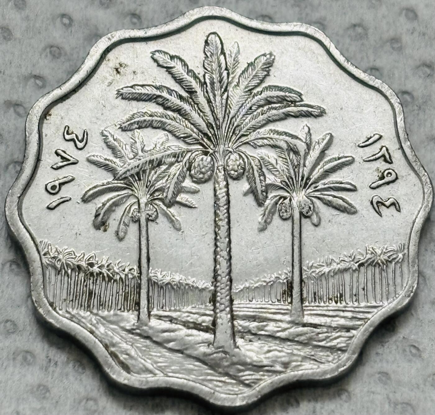 文馨钱币收藏第 299 场，长期接代拍业务 原光品相伊拉克 50 费尔，首版