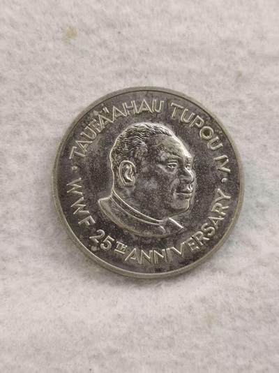 G&W世界散币，银币处理专场（第47场） - 汤加1986年1潘加 国王登基25周年