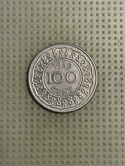 2026年第42场各国散币拍卖（总第192场） - 苏里南1989年100分