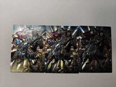 龙虎卡牌-八二场（满200元包邮，无佣金，每周六结拍，欢迎送拍） - 光刻3张  齐卡文化  梓墨 - 五虎将张飞 三宫