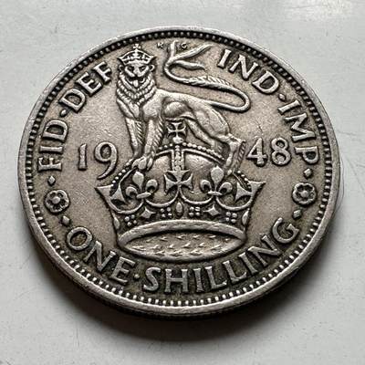 🌹外币初藏🌹🐯2026年第40场   每周二四六晚8️⃣点 世界钱币 - 英国1948年 1先令
