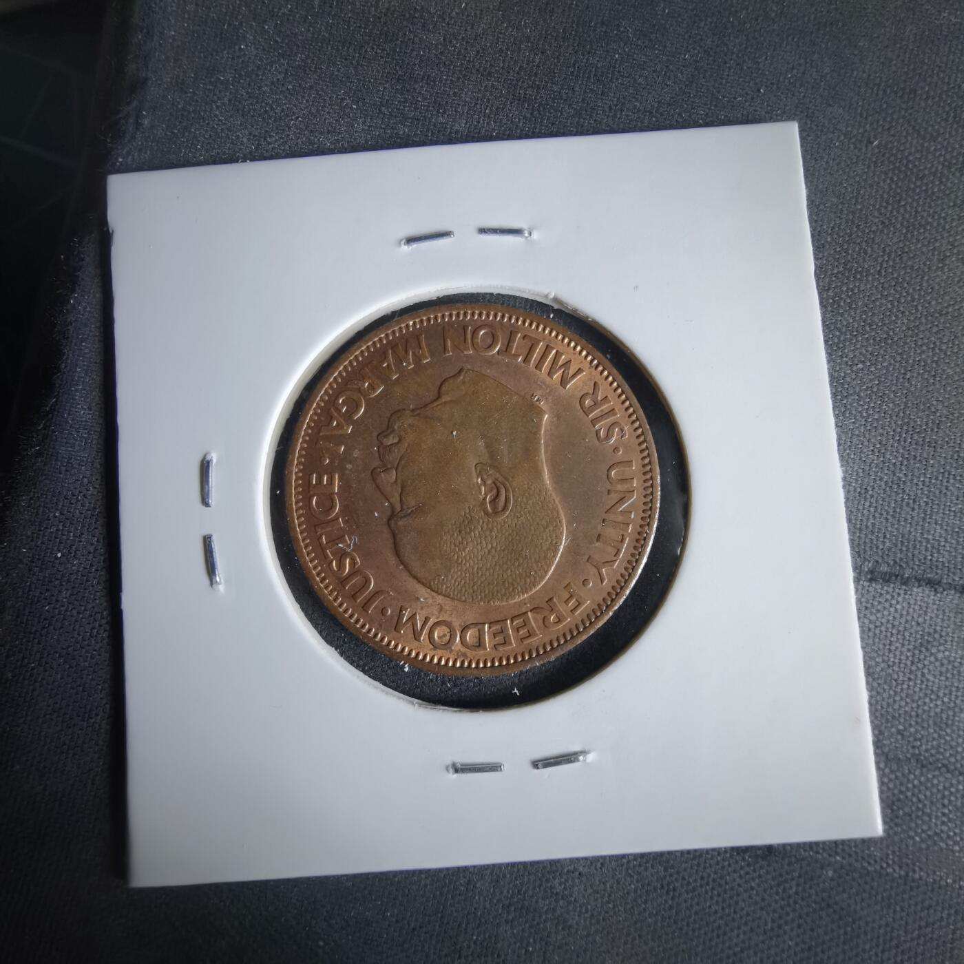 沼泽如烟--第1047场 塞拉利昂1964年一分