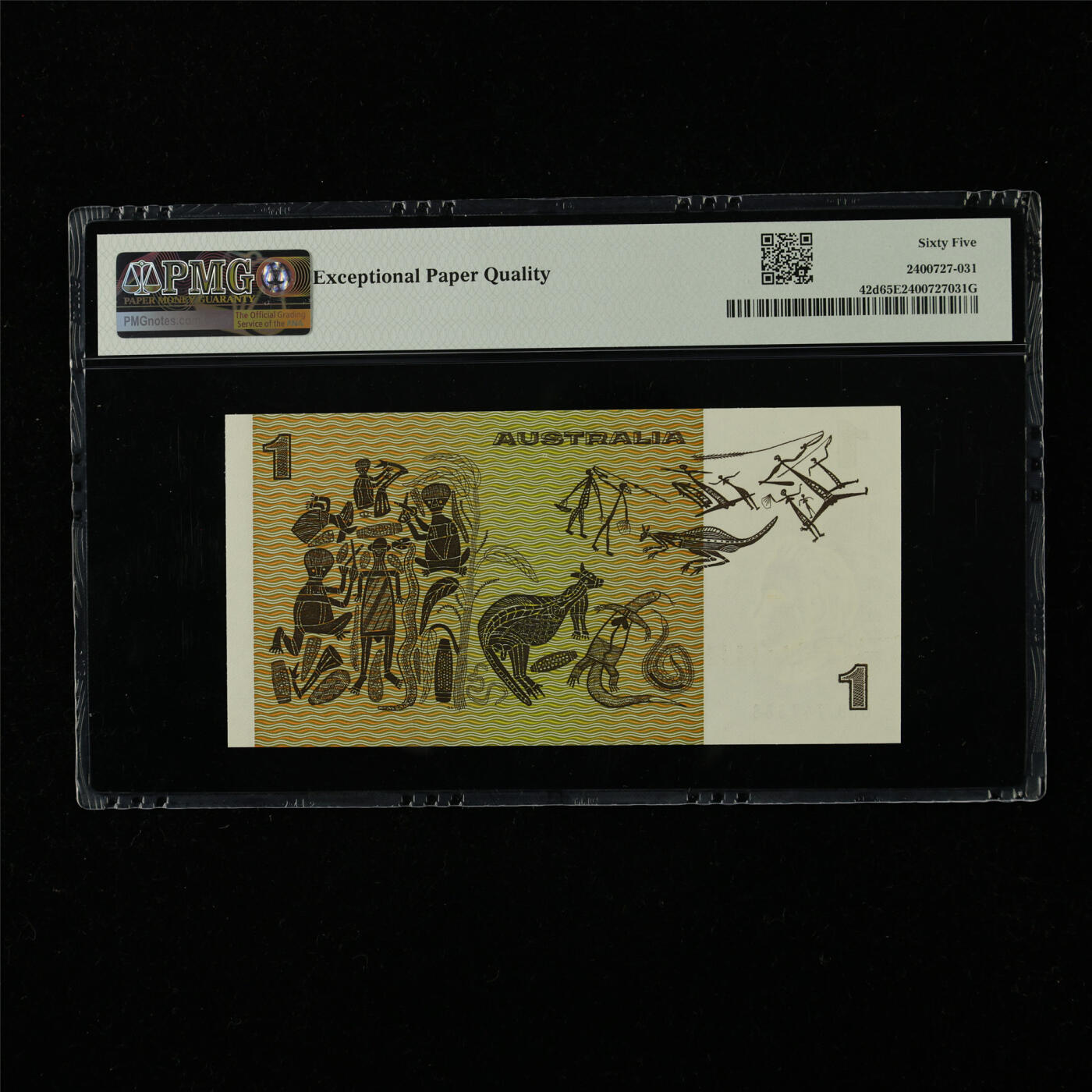 【亘邦集藏】第226期拍卖 1983年 澳大利亚1元 PMG 65EPQ DJB747688