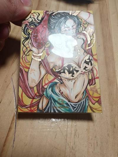 寸草不生 马年 第二期 - 【手绘】妹子手绘 带金边 精美手绘