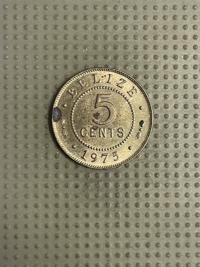 2026年第42场各国散币拍卖（总第192场） - 伯利兹1975年5分