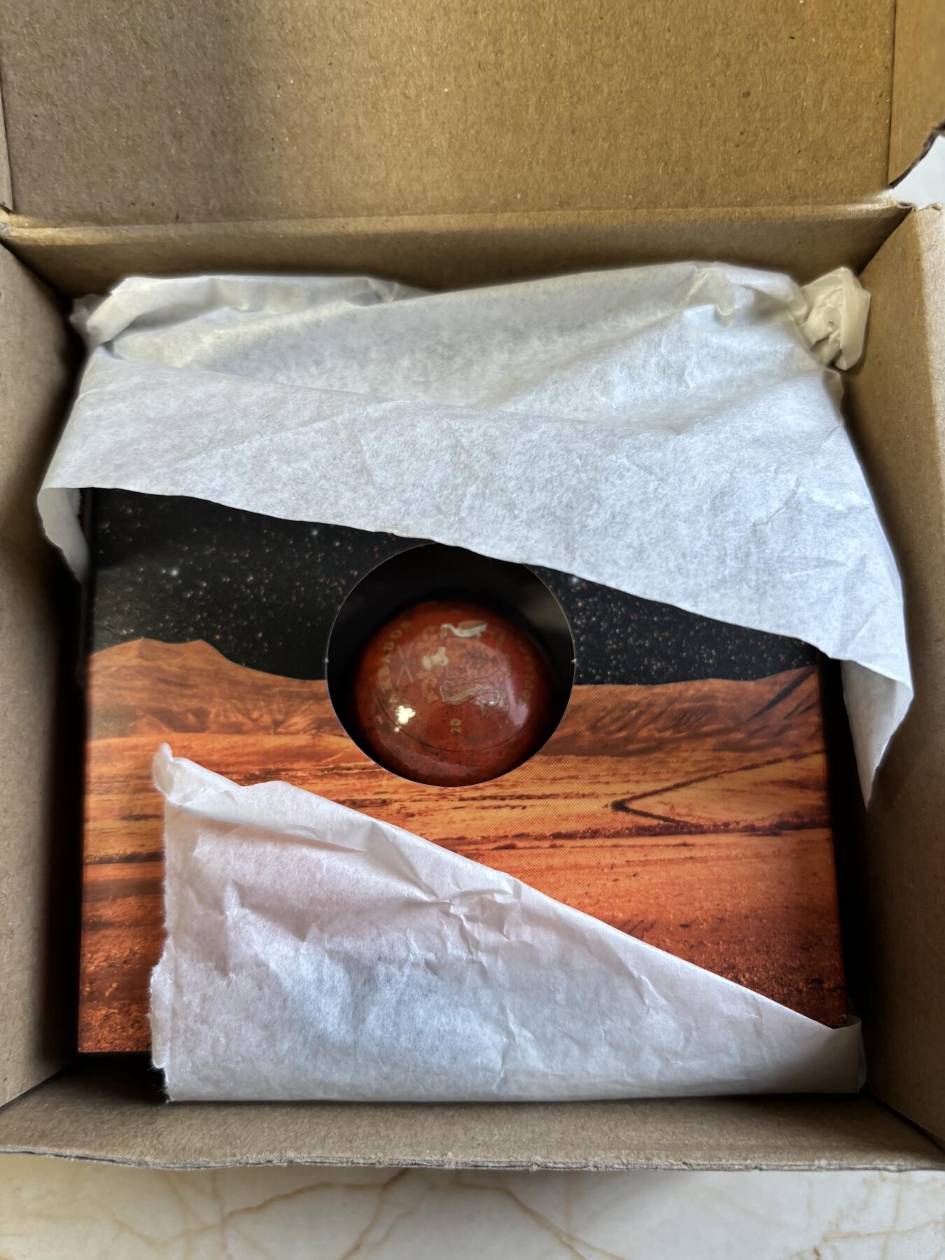 第197期拍卖 巴巴多斯2021年火星1盎司球形3D立体纪念银币，999银，发行1999枚