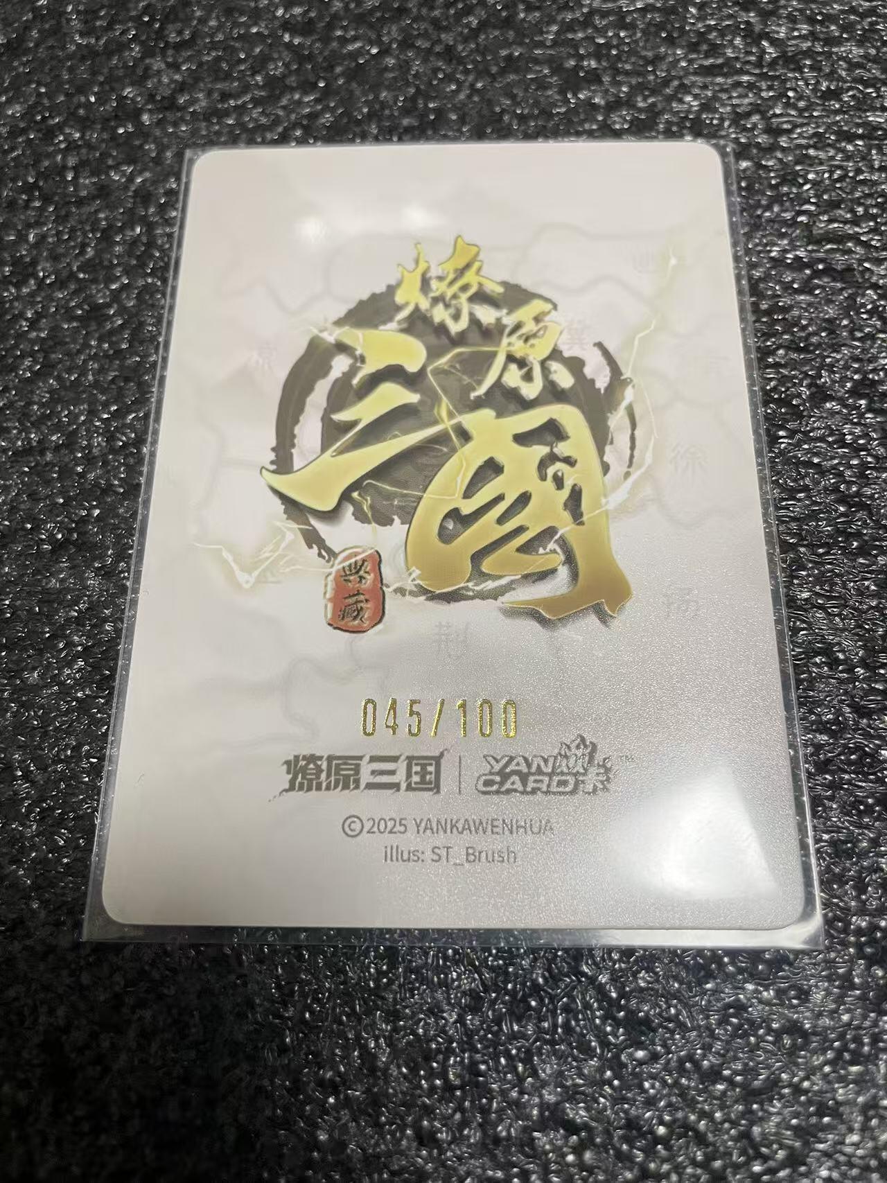 寸草不生 马年 第二期 炎卡文化 刷子老师 大乔 普卡 限编 隐藏  045/100