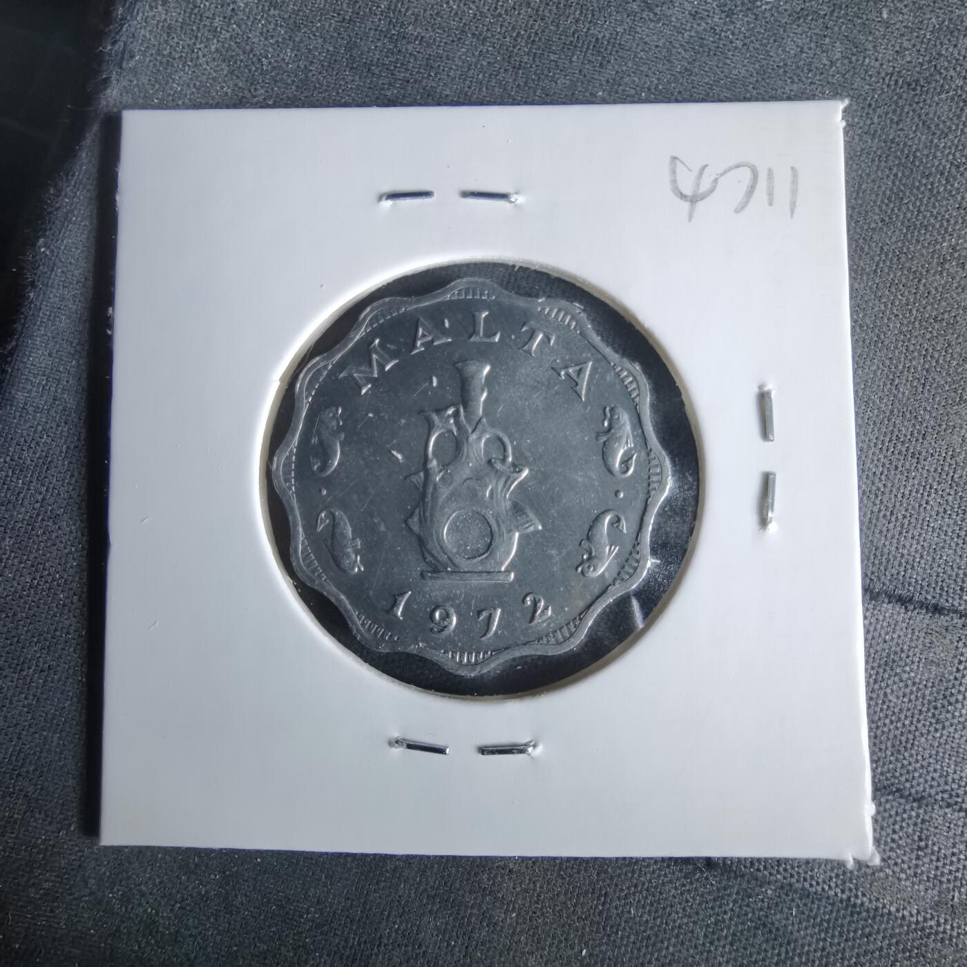 沼泽如烟--第1047场 马耳他1972年5米尔