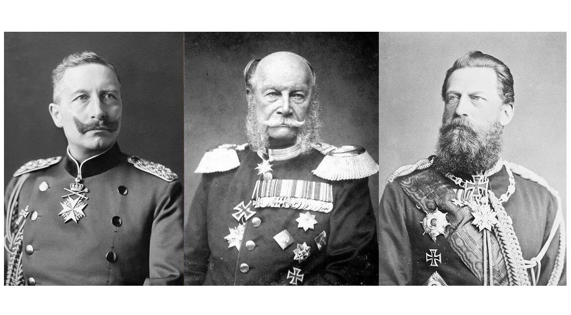 【艺术】德国艺术大章 腓特烈三世+三皇之年+鹰徽 高浮雕精制彩色超大镀金章 70MM 120克