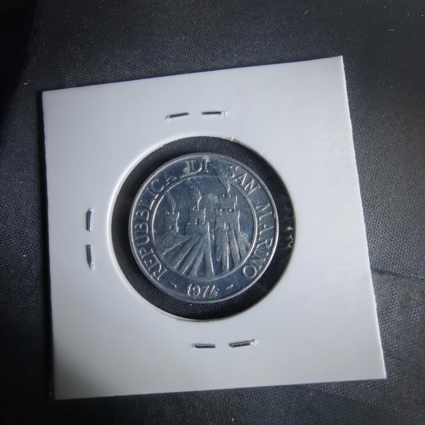 沼泽如烟--第1047场 圣马力诺1974年10里拉FAO