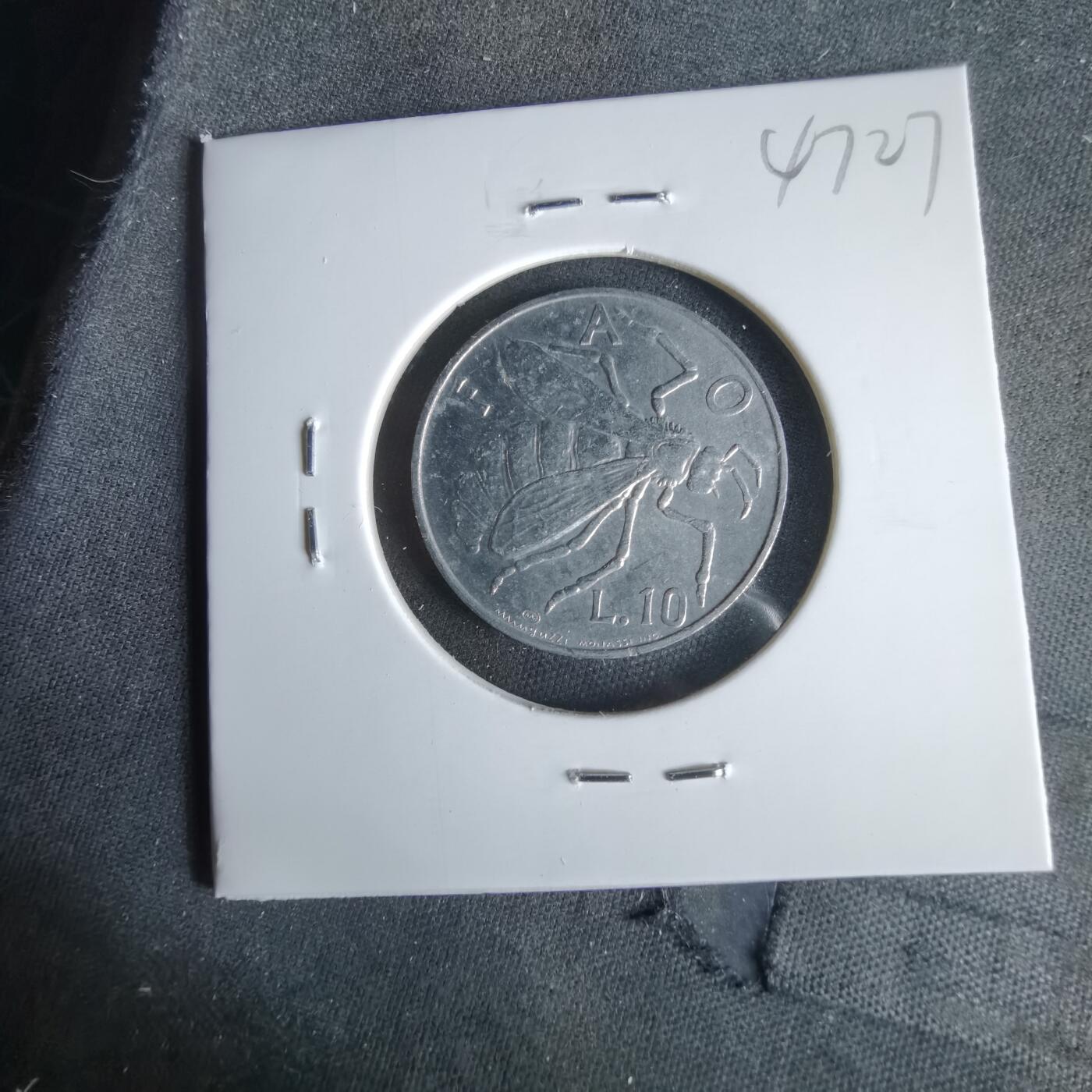 沼泽如烟--第1047场 圣马力诺1974年10里拉FAO