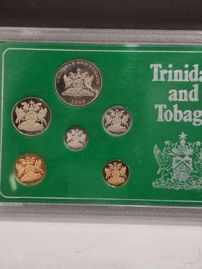 G&W世界散币，银币处理专场（第47场） - 特立尼达多巴哥1969-1972年6枚套
