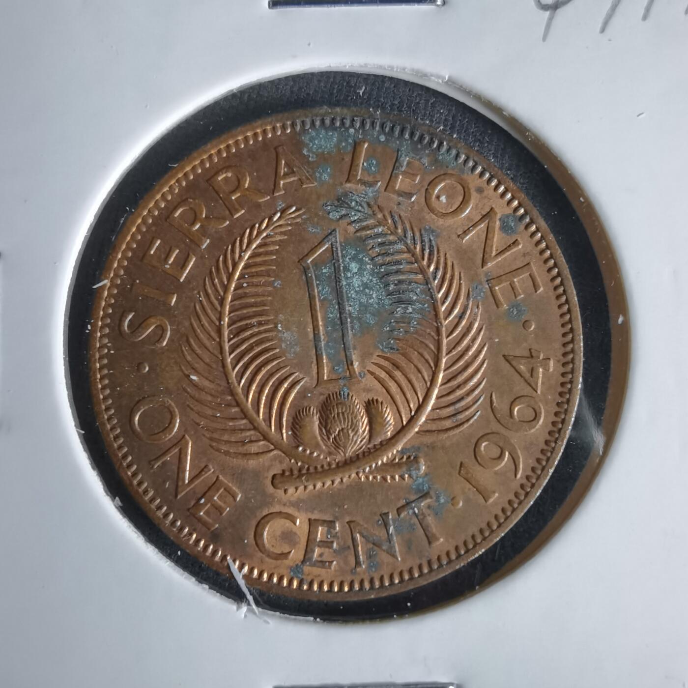 沼泽如烟--第1047场 塞拉利昂1964年一分