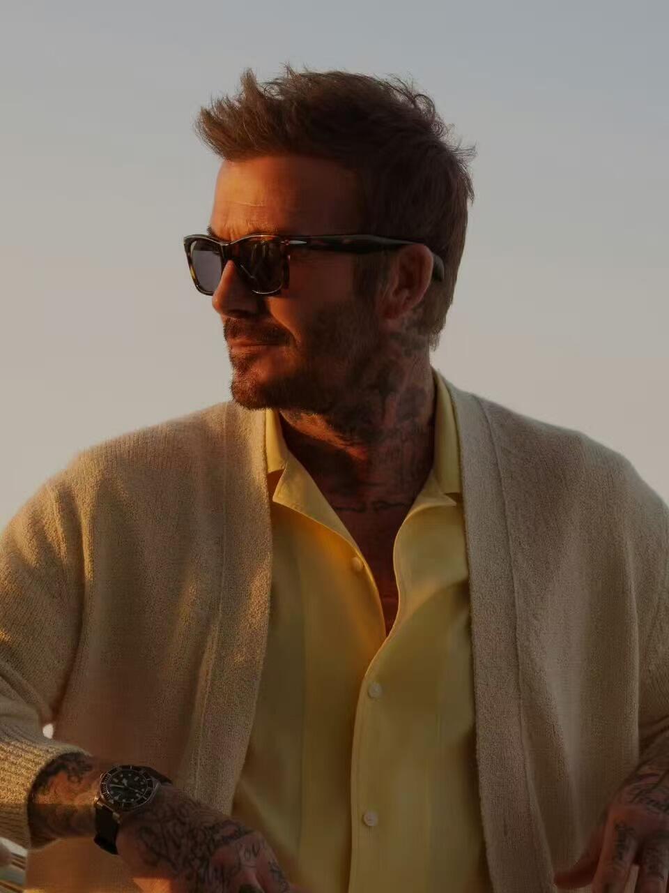 零元拍：大卫·贝克汉姆亲签Adidas Predator by Beckham主题T恤，小贝本人尺码，签于2026年3月20日猎鹰30周年×贝克汉姆联名球鞋产品发布会！