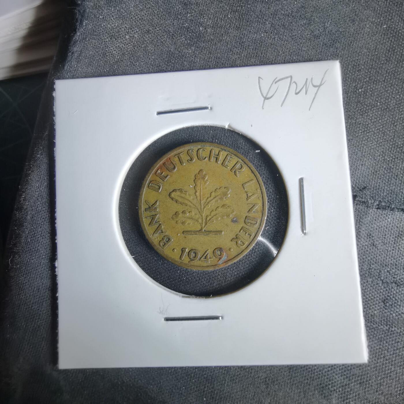 沼泽如烟--第1047场 德国1949年10芬尼