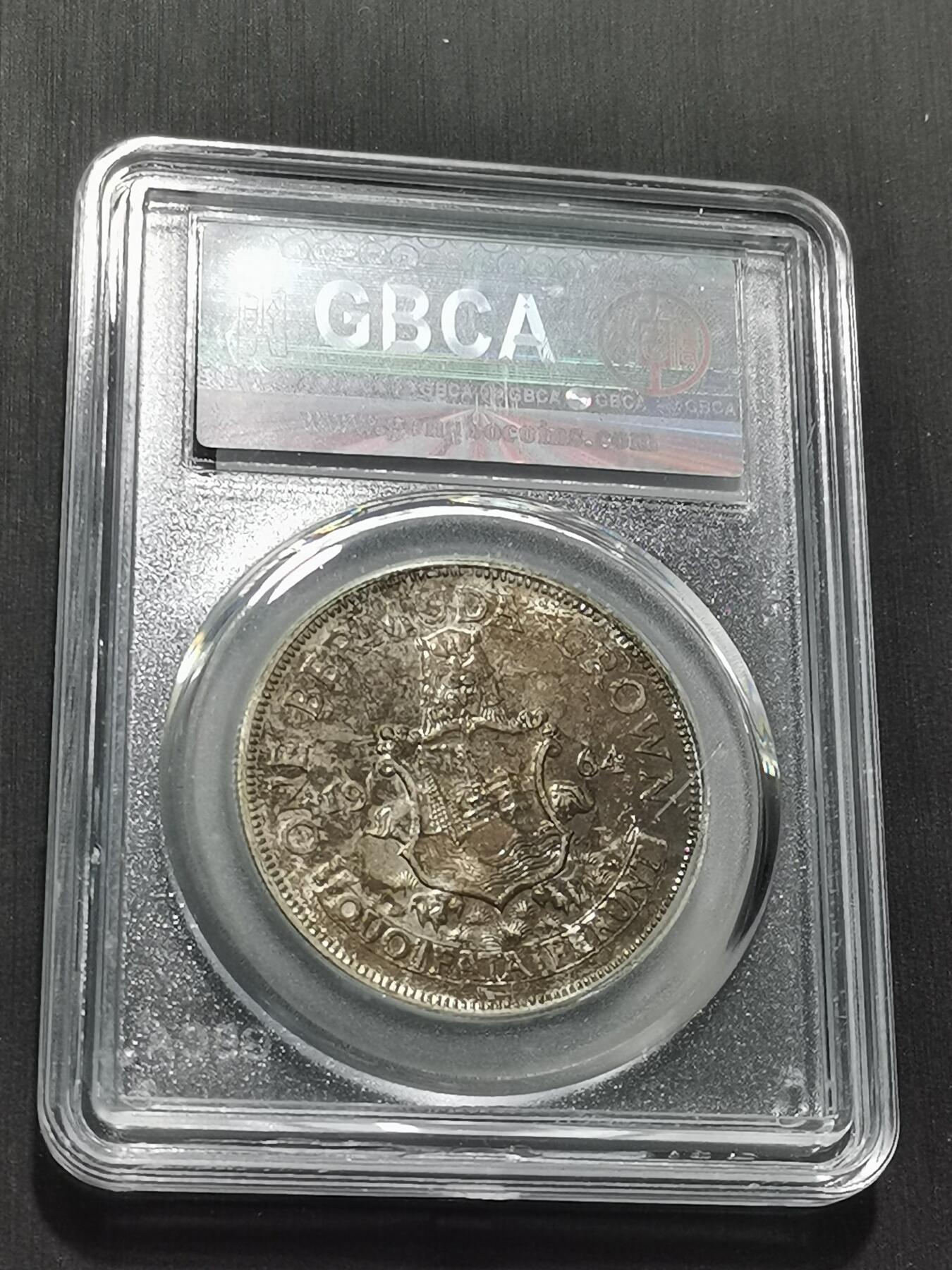 天下钱庄专场欢迎参拍 英属百慕大群岛女王银币