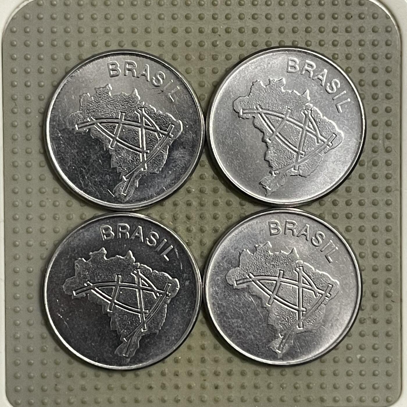 2026年第42场各国散币拍卖（总第192场） 巴西10克鲁泽4枚