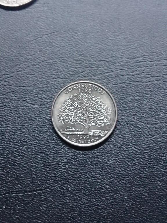 松南世界钱币——260409 美国25美分纪念币镍币5