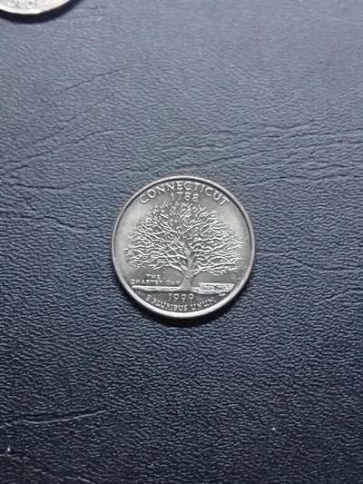 松南世界钱币——260409 - 美国25美分纪念币镍币5