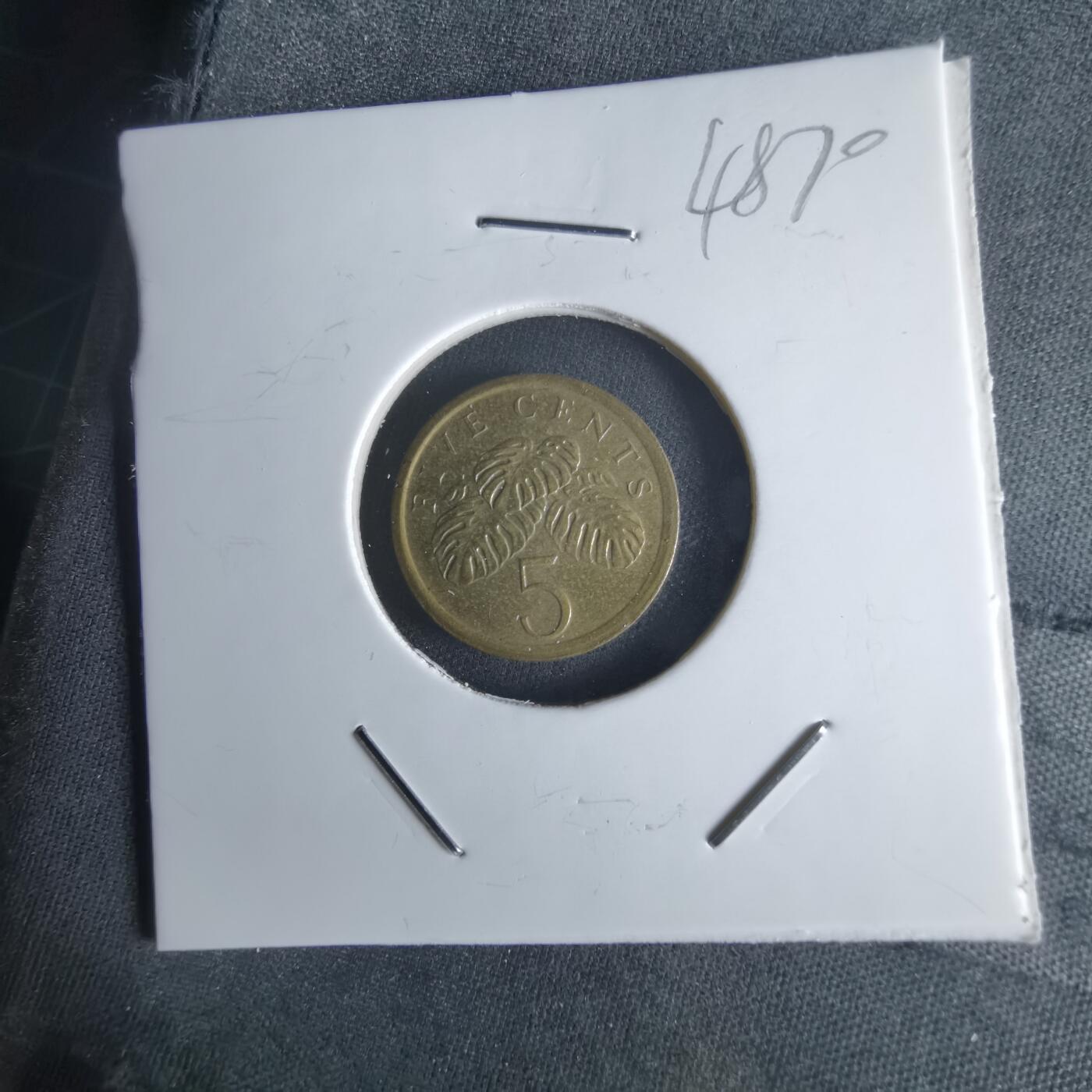 沼泽如烟--第1048场 新加坡1985年5分