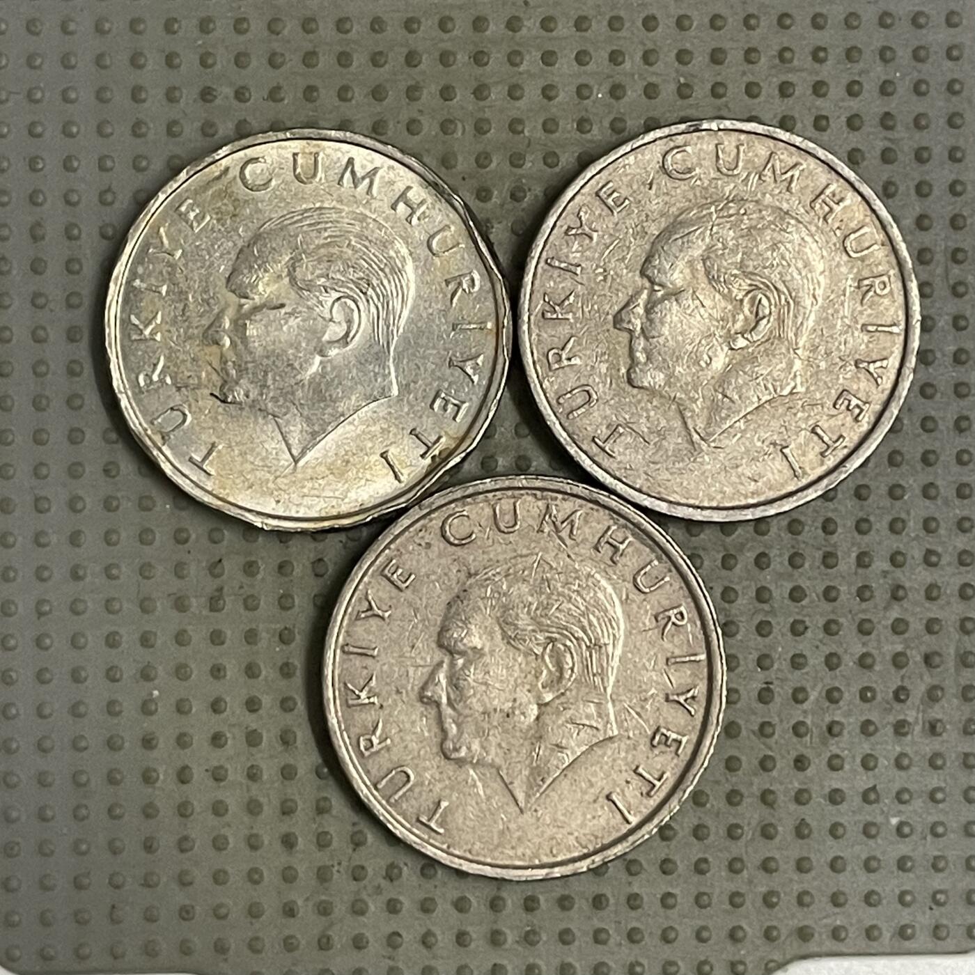 2026年第43场各国散币拍卖（总第193场） 土耳其10000里拉3枚